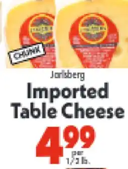 Marino's Supermarket Jarlfsberg Imported Table Cheese offer