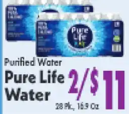 Marino's Supermarket Pure Life Water offer