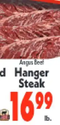 Marino's Supermarket Angus Beef offer