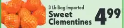 Marino's Supermarket 3 Lb Bag Imported Sweet Clementines offer