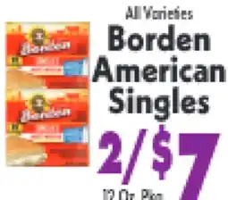 Marino's Supermarket Borden American Singles offer