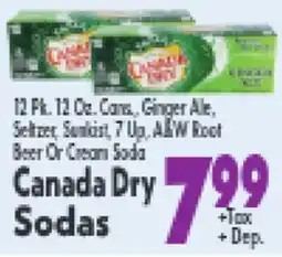 Marino's Supermarket Canada Dry Sodas offer
