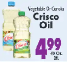 Marino's Supermarket Crisco Oil offer