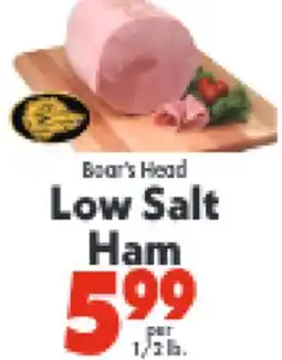 Marino's Supermarket Boar's Head Low Salt Ham offer