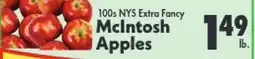 Marino's Supermarket 100s NYS Extra Fancy McIntosh Apples offer
