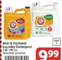 Vons Arm & Hammer Laundry Detergent offer