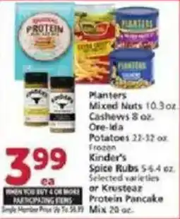 Vons Planters mixed nuts offer