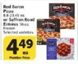 Vons Red Baron Pizza offer