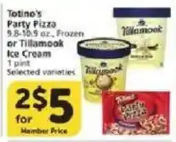 Vons Totino's Party Pizza offer