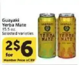 Vons Gusyaki Yerba Mate offer