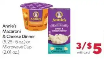 Family Fare Annie's Macaroni & Cheese Dinner offer
