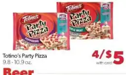 Family Fare Totino's Party Pizza offer