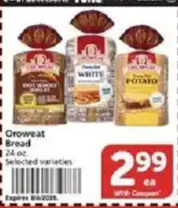 Vons Croweat Bread offer