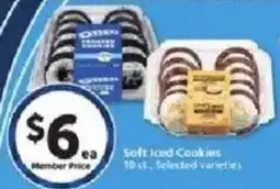 Vons Soft Iced Cookies offer