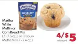 Family Fare Martha White Muffin or Corn Bread Mix offer
