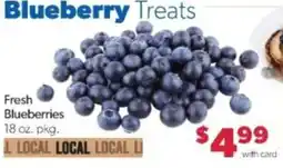 Family Fare Blueberry Treats offer