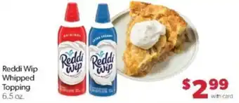 Family Fare Reddi Wip Whipped Topping offer