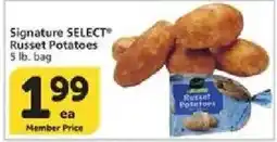 Vons Signature Select Russet Potatoes offer