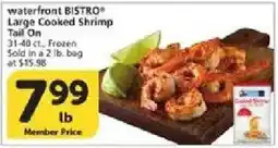 Vons Waterfront Bistro Large Cooked Shrimp Tail On offer