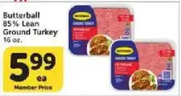 Vons Butterball Ground Turkey offer