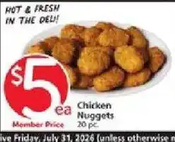 Vons Chicken Nuggets offer
