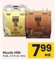 Safeway Muscle Milk offer