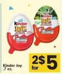 Safeway Kinder Joy offer