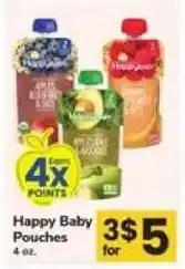 Safeway Happy Baby Pouches offer