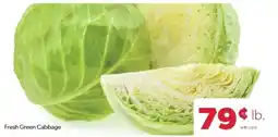 Family Fare Fresh Green Cabbage offer