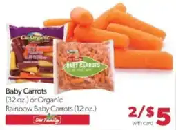 Family Fare Our Family baby carrots offer