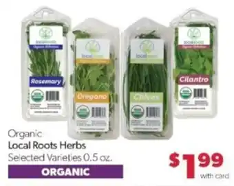 Family Fare Local Roots Herbs offer