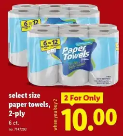 Lidl Paper Towels offer