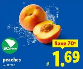SCgrown peaches