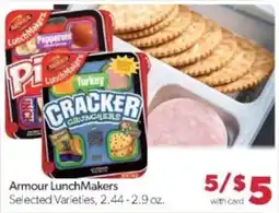 Family Fare Armour LunchMakers Cracker Crunchers offer