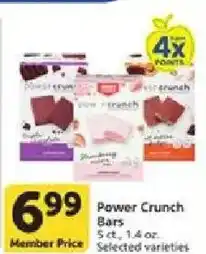 Vons Power Crunch Bars offer