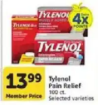 Vons Tylenol Pain Relief offer