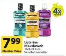 Vons Listerine Mouthwash offer
