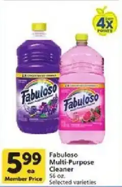 Vons Fabuloso Multi-Purpose Cleaner offer