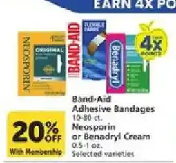 Vons Band-Aid Adhesive Bandages offer