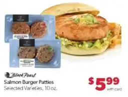 Family Fare Black Pearl Salmon Burger Patties offer