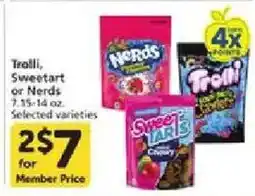 Vons Trolli, Sweetart or Nerds offer