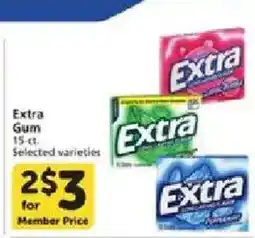 Vons Extra Gum offer