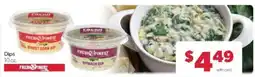 Family Fare Fresh & Finest dips offer