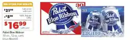 Family Fare Pabst Blue Ribbon offer