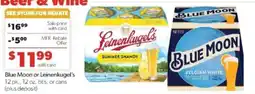 Family Fare Blue Moon or Leinenkugel's offer