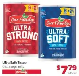 Family Fare Our Family ultra bath tissue offer