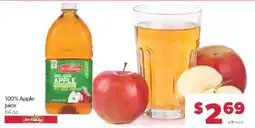 Family Fare Our Family 100% Apple Juice offer