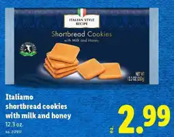 Lidl Italiamo shortbread cookies offer
