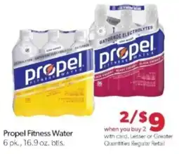 Family Fare Propel Fitness Water offer
