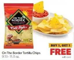 Family Fare On The Border Tortilla Chips offer